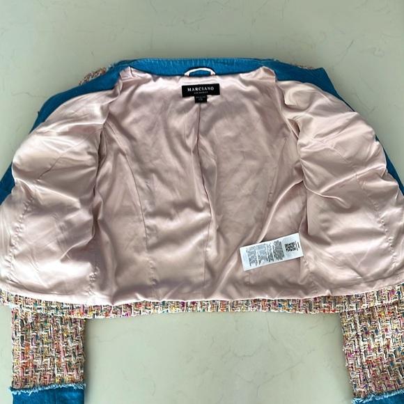 Marciano Guess Metallic Tweed Cropped jacket - Picture 5 of 7